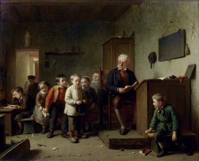 sınıf, 1872 by Theodore Bernard de Heuvel