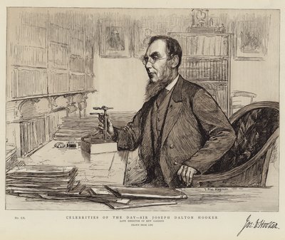 Günün Ünlüleri, Sir Joseph Dalton Hooker by Theodore Blake Wirgman