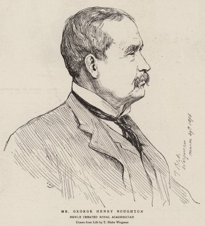 Bay George Henry Boughton by Theodore Blake Wirgman