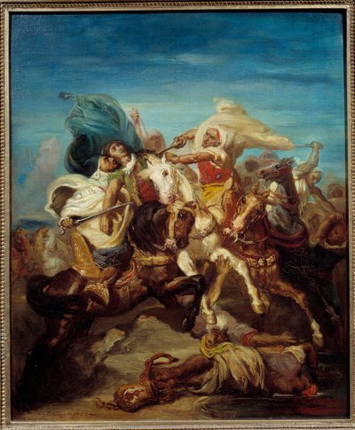 Arap Atlıları Savaşı Theodore Chasseriau