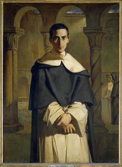 Peder Dominique Lacordaire... by Théodore Chassériau