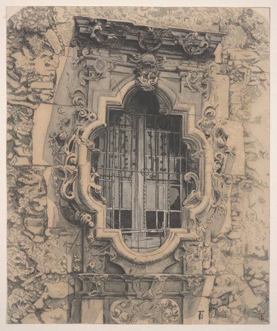 Gül Penceresi, Mission San Jose by Theodore Gentilz