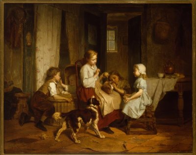 Mutlu aile by Theodore Gerard
