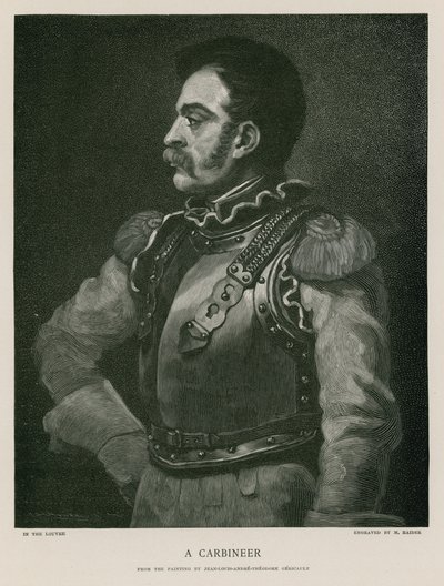 bir karabina by Theodore Gericault