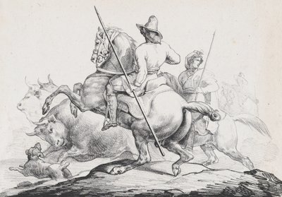 Roma Kasapları, 1817. by Theodore Gericault