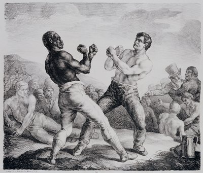 Boksörler, 1818 by Theodore Gericault