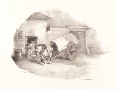 Limonlardan at arabası by Theodore Gericault
