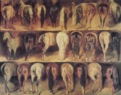 Atların Köşkü by Theodore Gericault