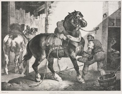 Fransız Mareşali. by Theodore Gericault