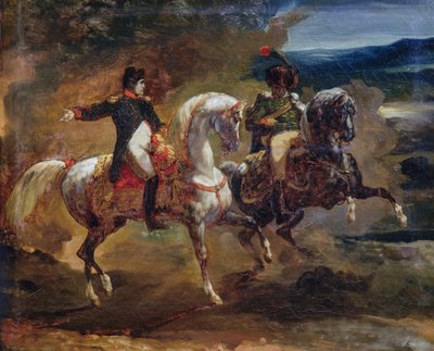 Napolyon Bonapart üst subaya emir veriyor, Theodore Gericault