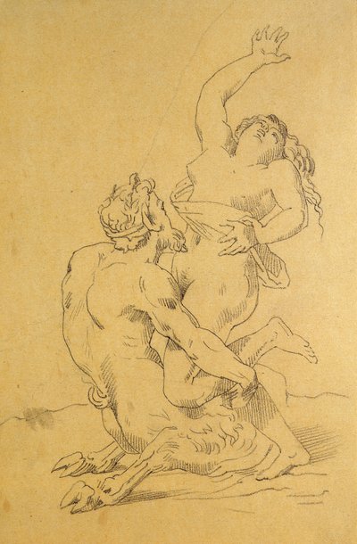 su perisi ve satir by Theodore Gericault