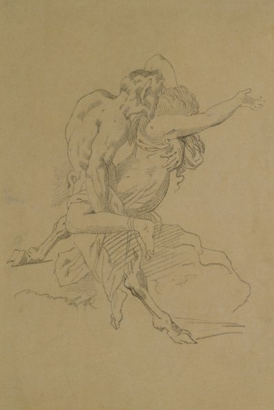 su perisi ve satir by Theodore Gericault