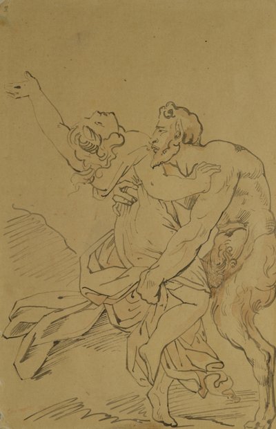 su perisi ve satir by Theodore Gericault