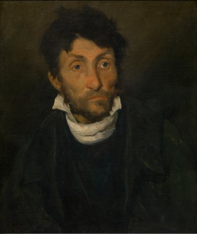 Bir Kleptomani Portresi, 1820-24 civarı (tuval üzerine yağlıboya) by Theodore Gericault