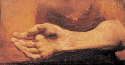 Study of a Hand and Arm  by Theodore Gericault