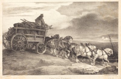 Kömür Vagonu by Theodore Gericault