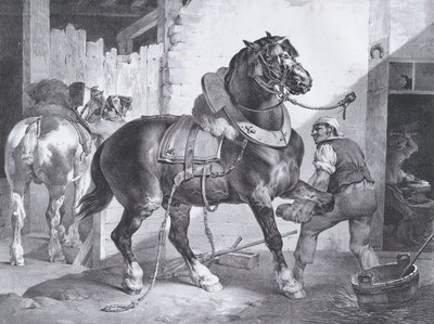 Fransız Demirci, 1822. by Theodore Gericault