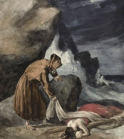 Fırtına, c.1821-23 by Theodore Gericault