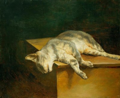 ölü kedi by Theodore Gericault