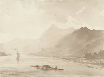 Ren Nehri'ne karşı by Theodore Gudin