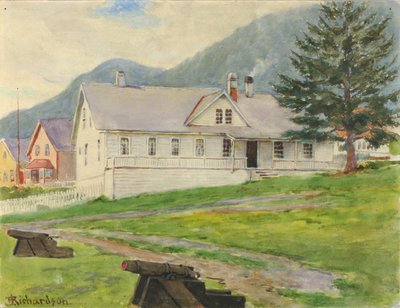Eski Vali Konağı, Sitka, 1905. by Theodore J. Richardson