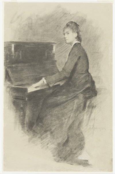 Piyanoda, ca. 1887. by Theodore Robinson