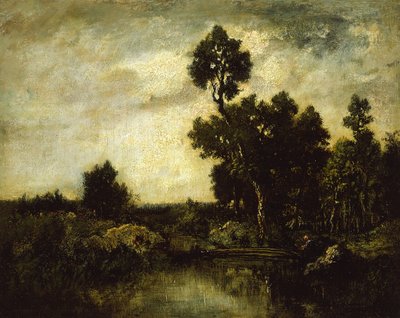 Manzara, c.1850 by Pierre Etienne Theodore Rousseau