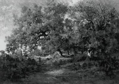 Peyzaj, ç. 1860. by Theodore Rousseau