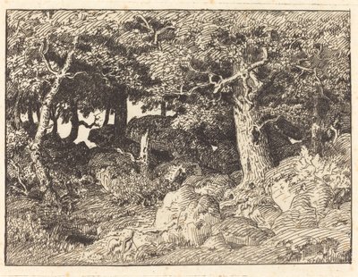 Kaya Meşeleri by Theodore Rousseau