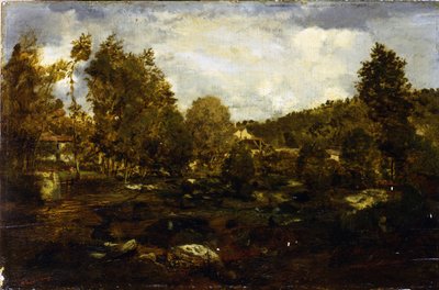 Tiffauge Vadisi by Pierre Etienne Theodore Rousseau