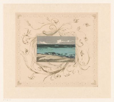 Bognor Regis'te deniz manzarası Bognor'da deniz by Theodore Roussel