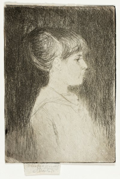 Jeanette, Haziran 1887 by Theodore Roussel