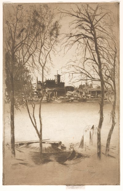 Laburnums ve Battersea by Theodore Roussel