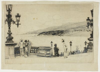 The Terrace için Çalışma, Monte Carlo by Theodore Roussel