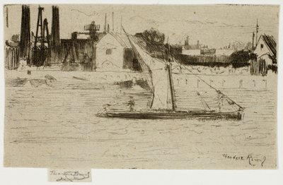 Küçük Mavna, Chelsea by Theodore Roussel