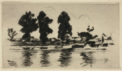 Thames, Akşam by Theodore Roussel