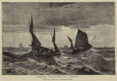 Kanalda Ringa Balık Tutma by Theodore Weber
