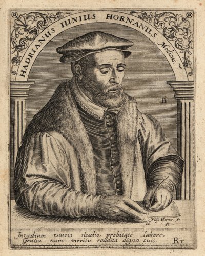 Adriaen de Jonghe, Hollandalı doktor. by Theodore de Bry