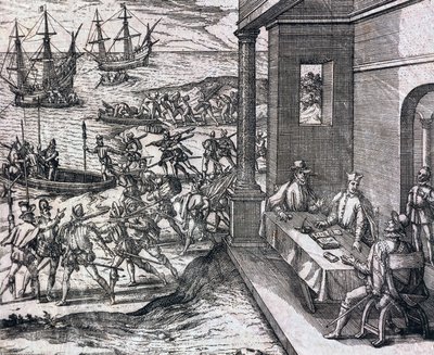Francisco Pizarro, Diego de Almagro ve Hernando de Luque arasında Peru
