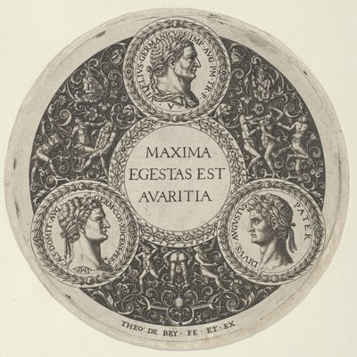 Roma İmparatorları Vitellius, Domitian ve August
