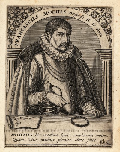 François Modius, Flaman hukukçu ve hümanist by Theodore de Bry