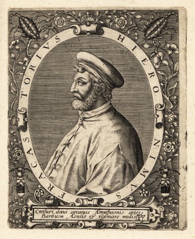 Girolamo Fracastoro, İtalyan doktor by Theodore de Bry