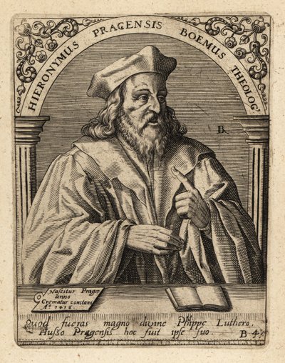 Praglı Jerome by Theodore de Bry
