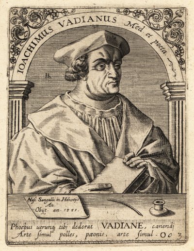 Joachim von Watt, İsviçreli hümanist by Theodore de Bry
