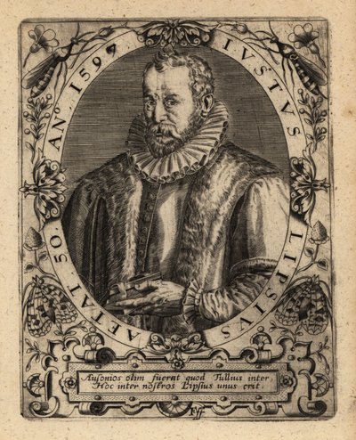 Joest Lips, Flaman dilbilimci. by Theodore de Bry
