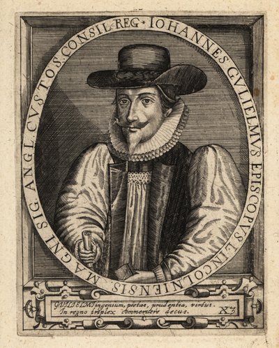 John Williams, York Başpiskoposu by Theodore de Bry
