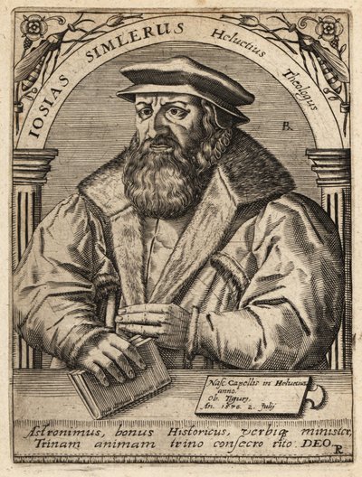 Josiah Simler by Theodore de Bry