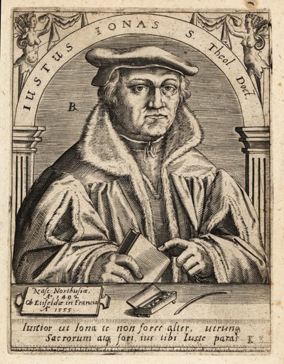 Justus Jonas, Yaşlı by Theodore de Bry