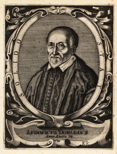 Louis Dorleans, Fransız şair ve hiciv yazarı by Theodore de Bry