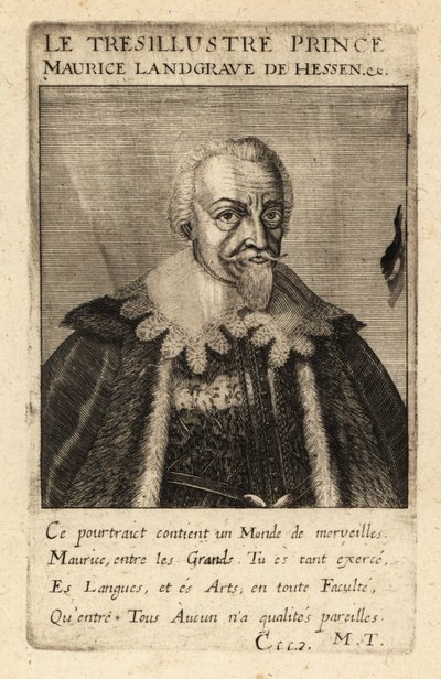 Hessen-Kassel Maurice by Theodore de Bry